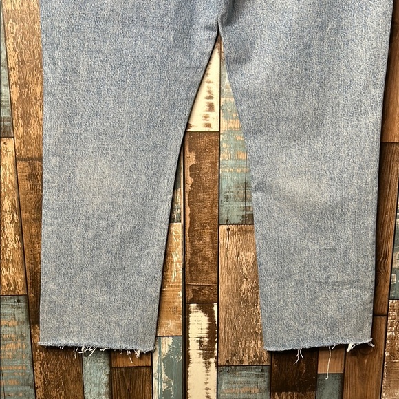 AGOLDE 33 high rise straight crop Light Blue Jeans - Picture 13 of 16
